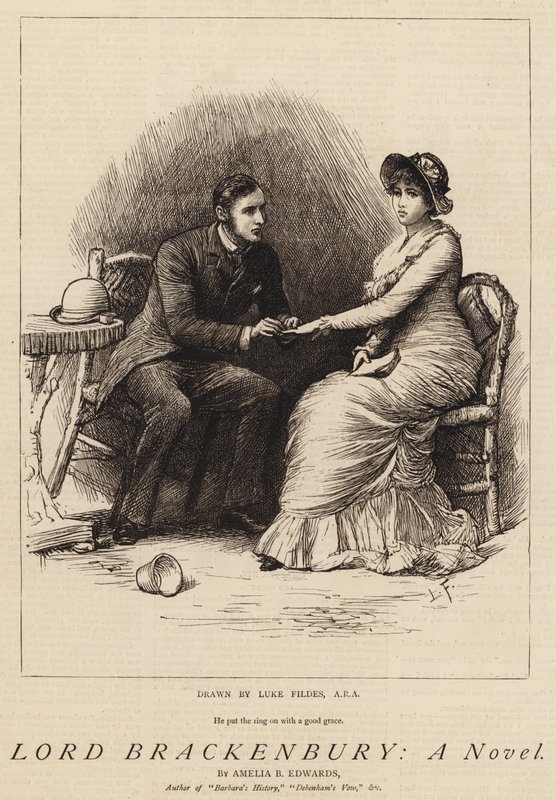 Lord Brackenbury, romaani tekijältä Samuel Luke Fildes