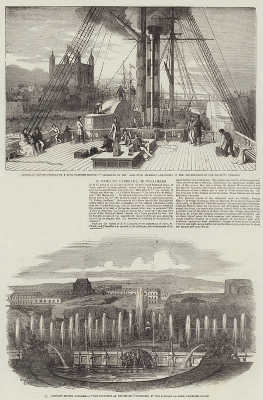 Cambonin Panorama of Versailles tekijältä Samuel Read
