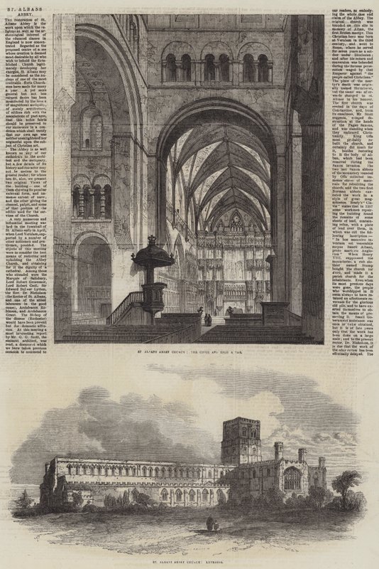 St Albans Abbey tekijältä Samuel Read
