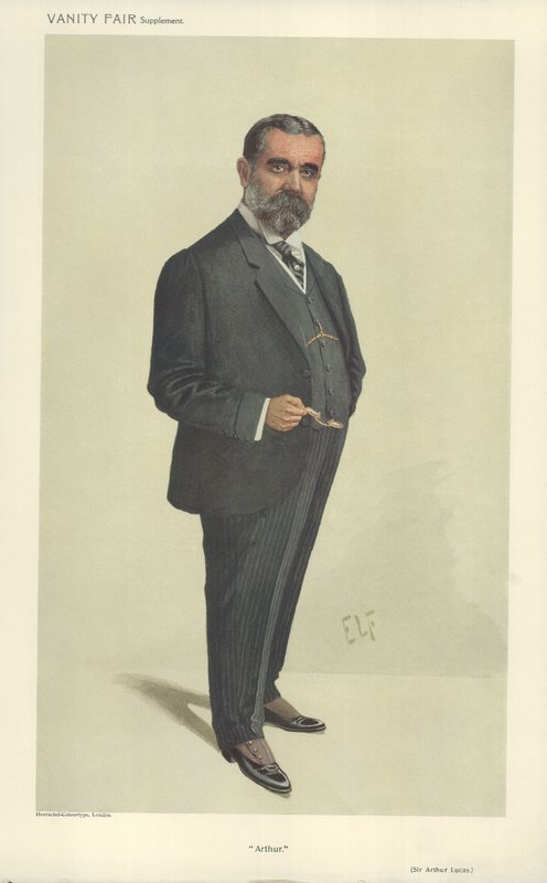Sir Arthur Lucas tekijältä Samuel Luke Fildes