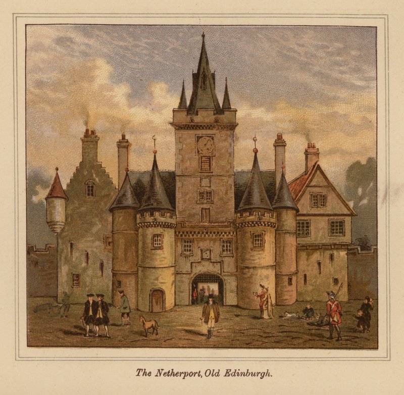 The Netherport, Old Edinburgh (värilitro) tekijältä Scottish School
