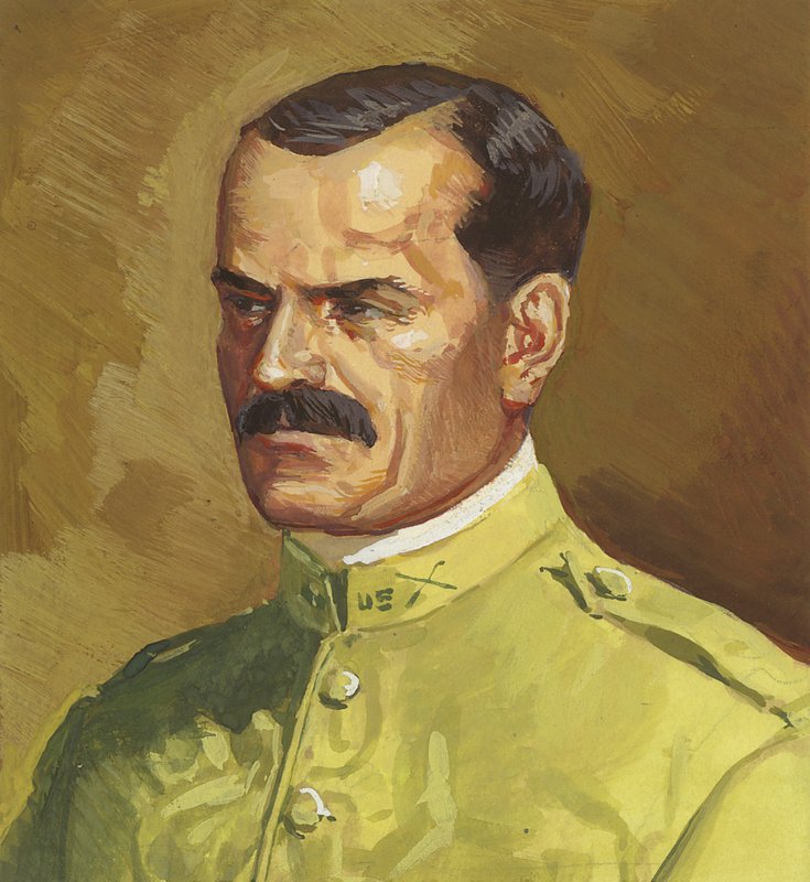 Eversti Gaillard (guassia paperille) tekijältä Severino Baraldi