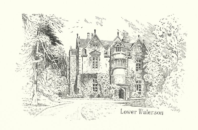 Dorset: Waterson (litografia) tekijältä Sidney Heath