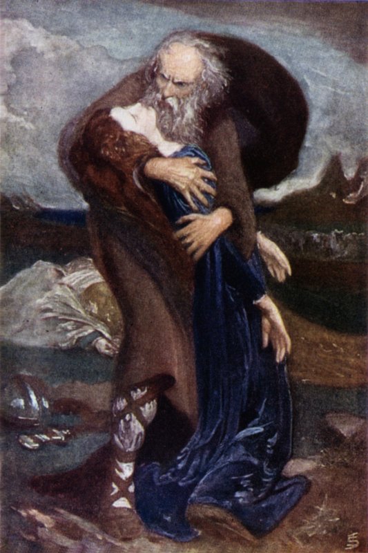 kuningas Lear tekijältä Solomon Joseph Solomon