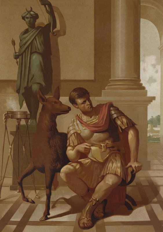 Quintus Sertorius ja hänen vasara tekijältä Spanish School