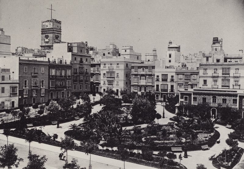 Cadiz: Plaza de Guerra Jimenez (m/w kuva) tekijältä Spanish Photographer