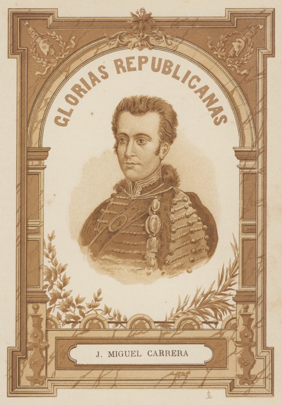 Jose Miguel Carrera, chilen kenraali ja poliitikko tekijältä Spanish School
