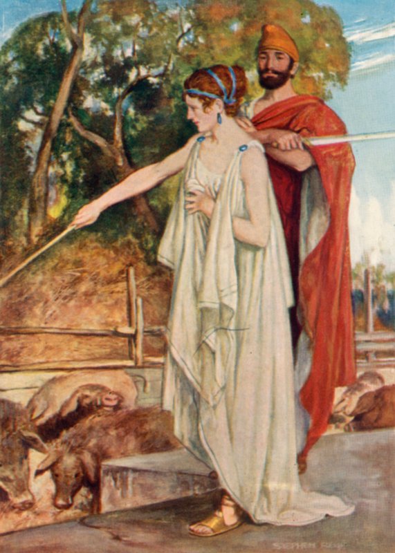 Odysseus ja Circe tekijältä Stephen Reid