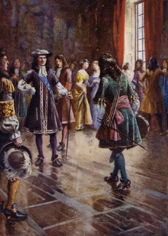 Kuvitus Peveril of the Peakille tekijältä Stewart Orr