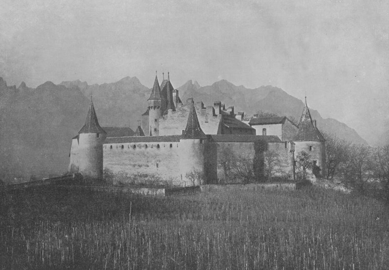 Eagle, The Chateau (m/w kuva) tekijältä Swiss Photographer
