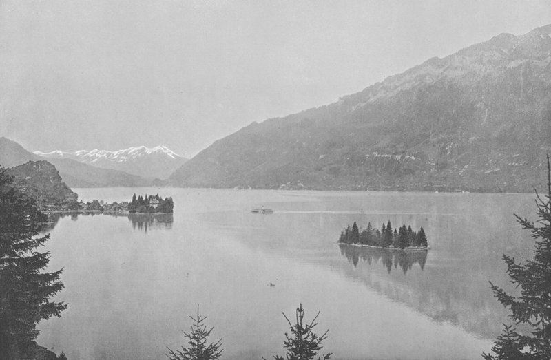 Iseltwald, Lac de Brienz (m/w kuva) tekijältä Swiss Photographer