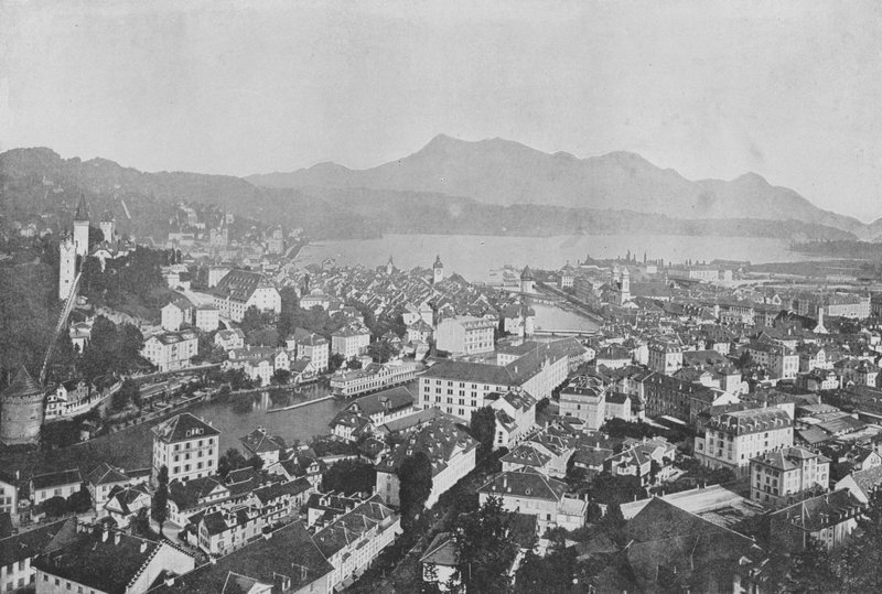 Luzerni ja Righi (m/v kuva) tekijältä Swiss Photographer