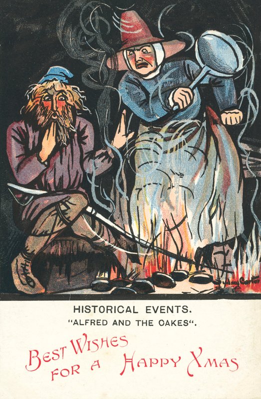 Alfred ja kakut (väri litho) tekijältä Sydney Carter