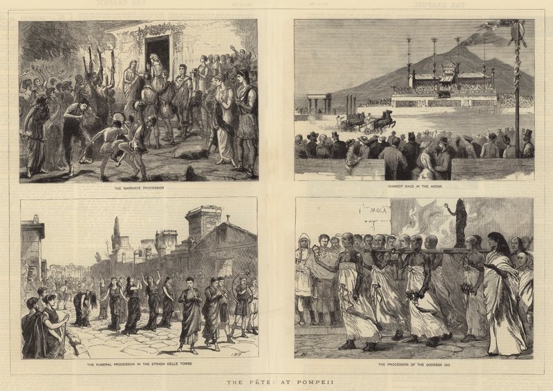 Juhlat Pompejissa tekijältä Sydney Prior Hall