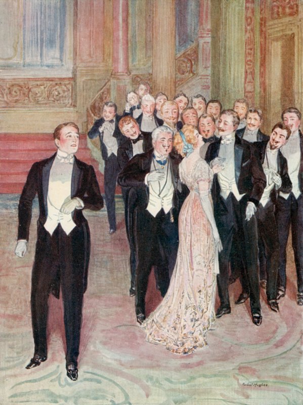 The Merry Widow: Kumppaneita täällä runsaasti! tekijältä Talbot Hughes