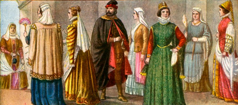 1500-luvun italialainen mekko tekijältä Tancredi Scarpelli
