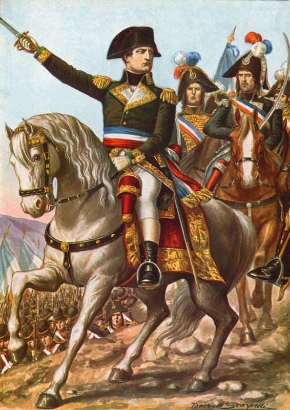 Napoleon ensimmäisessä Italian kampanjassa 1796 tekijältä Tancredi Scarpelli