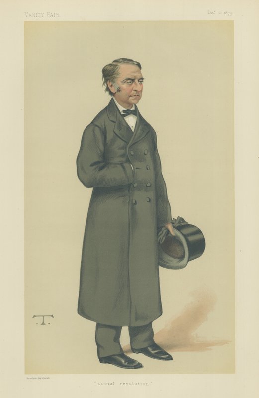 Louis Jean Joseph Charles Blanc (väri litho) tekijältä Theobald Chartran