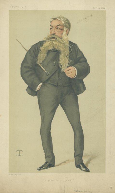 M Jean Louis Ernest Meissonier tekijältä Theobald Chartran