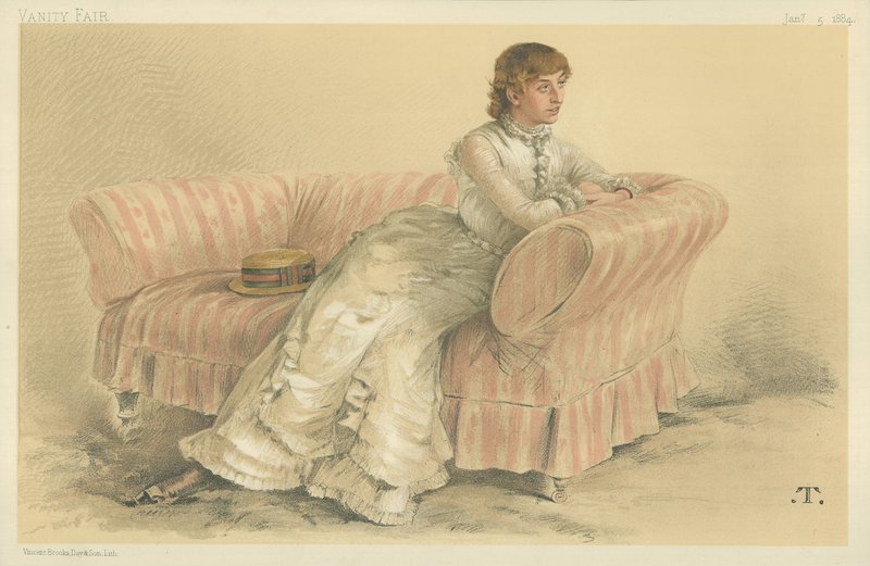 Lady Florence Dixie tekijältä Theobald Chartran