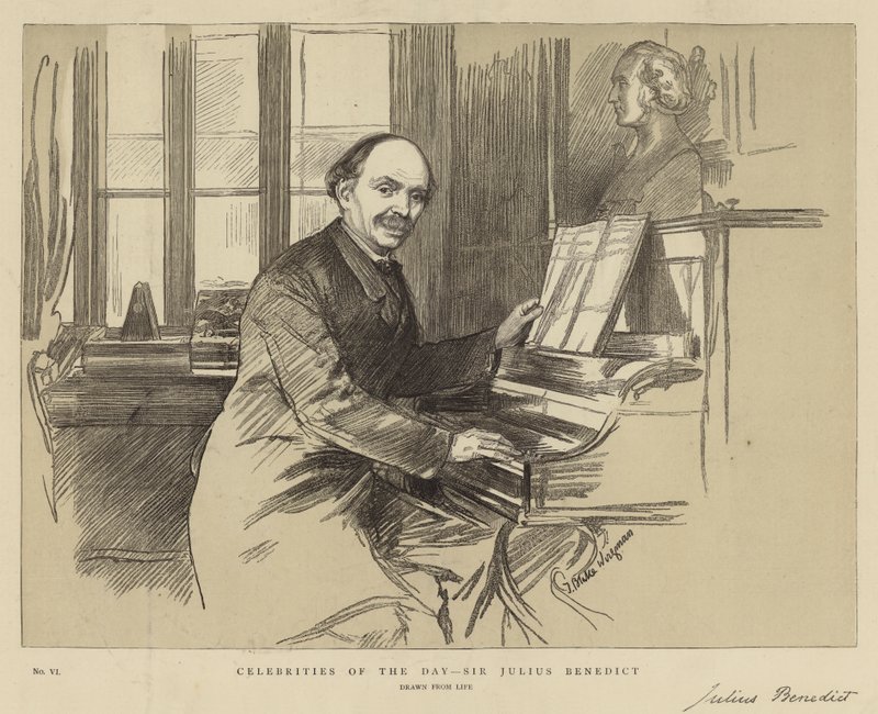 Päivän julkkikset, Sir Julius Benedict tekijältä Theodore Blake Wirgman