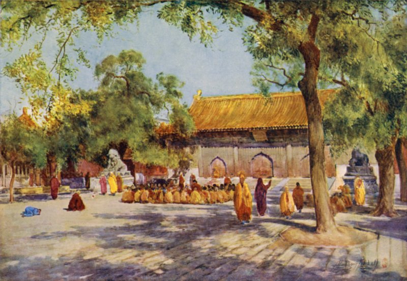 Peking, Laman temppeli tekijältä Thomas Hodgson Liddell