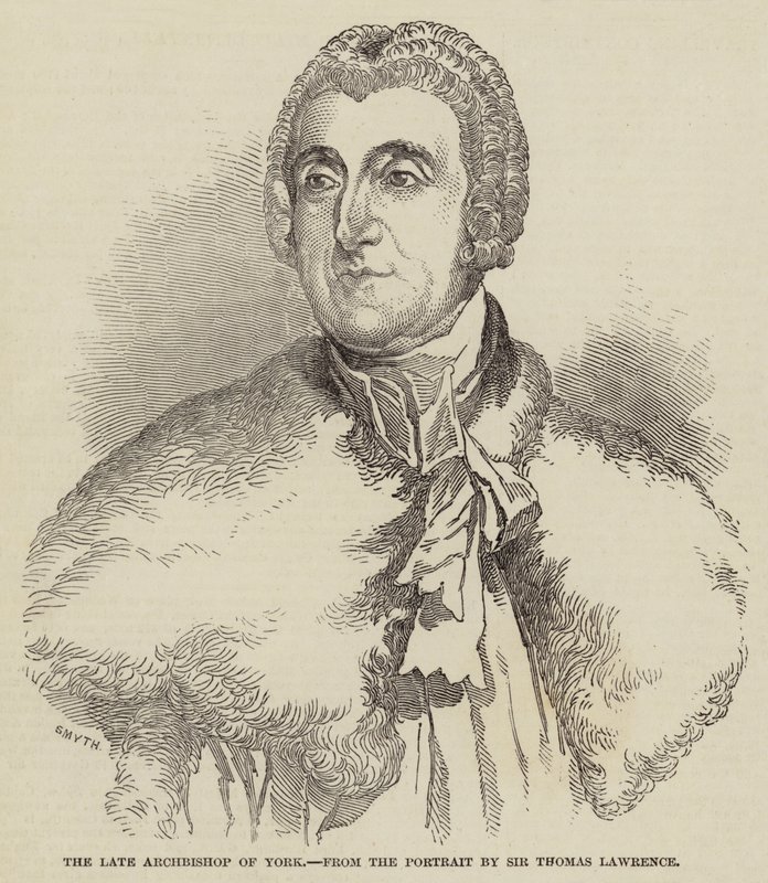 Yorkin edesmennyt arkkipiispa tekijältä Thomas Lawrence