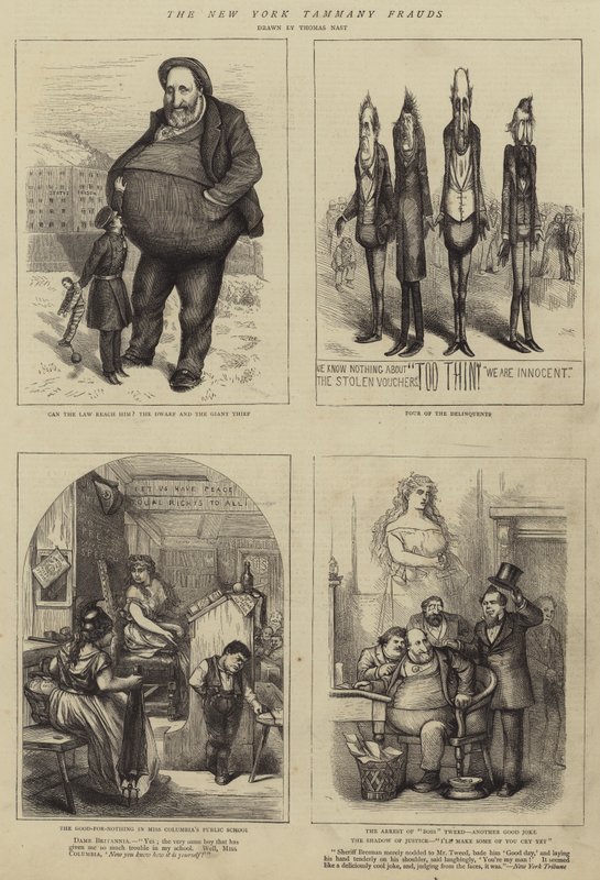 New York Tammany -petokset tekijältä Thomas Nast