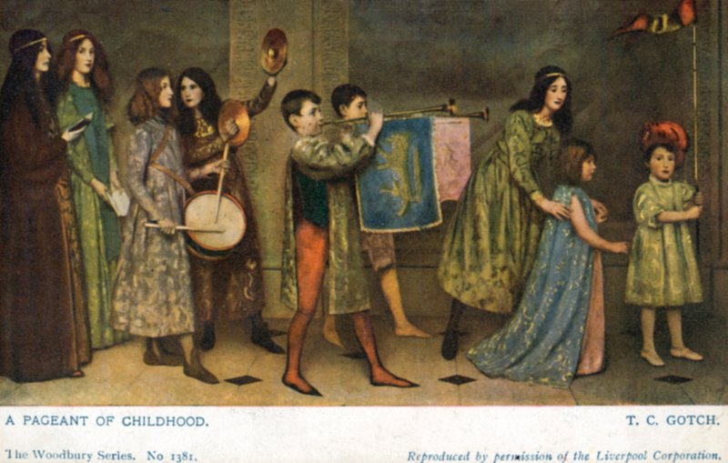 Lapsuuden näytelmä tekijältä Thomas Cooper Gotch