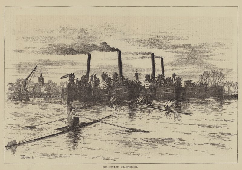 Scullingin mestaruus tekijältä Thomas Harrington Wilson