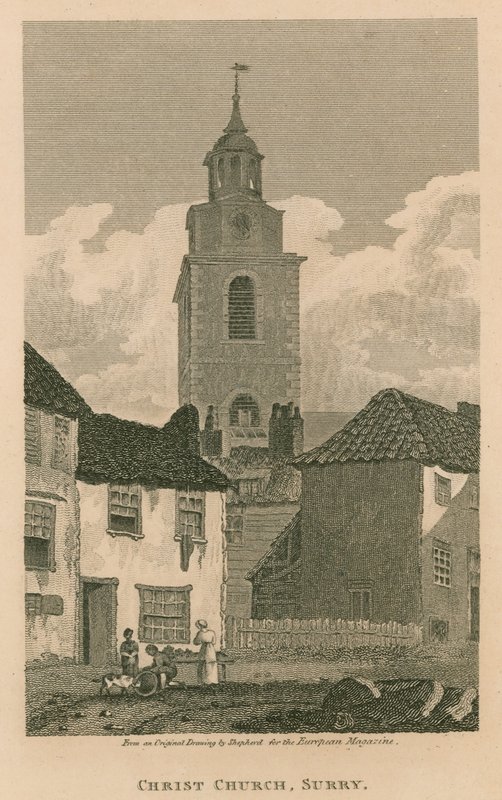 Christ Church, Southwark, Surrey tekijältä Thomas Hosmer Shepherd