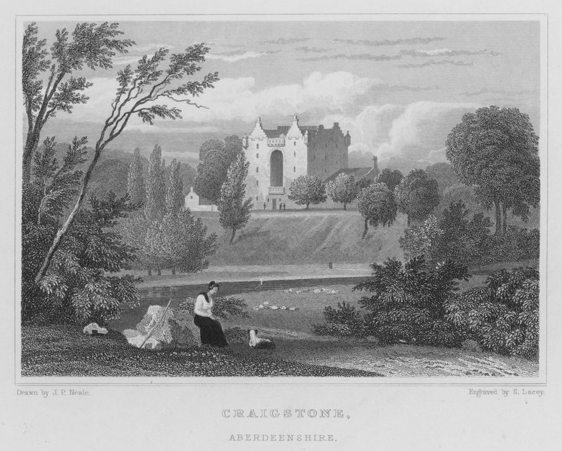 Craigstone, Aberdeenshire (kaiverrus) tekijältä Thomas Hosmer Shepherd