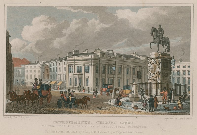 Parannukset, Charing Cross, Lontoo tekijältä Thomas Hosmer Shepherd