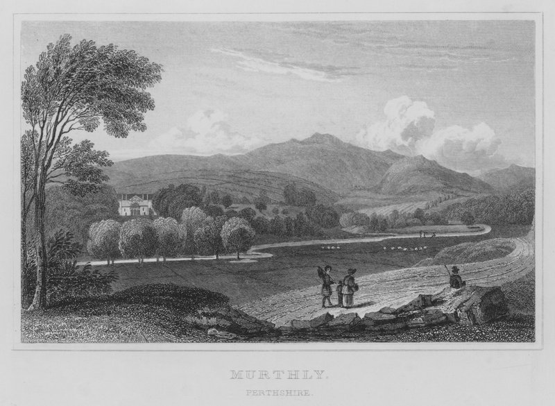 Murthly, Perthshire (kaiverrus) tekijältä Thomas Hosmer Shepherd
