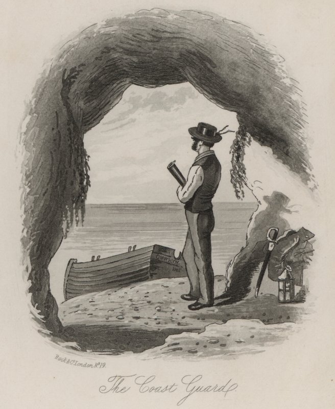 Rannikkovartiosto (litho) tekijältä Thomas Onwhyn