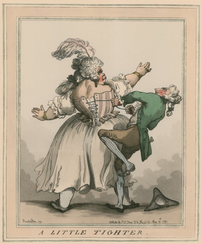 Hieman tiukempi tekijältä Thomas Rowlandson