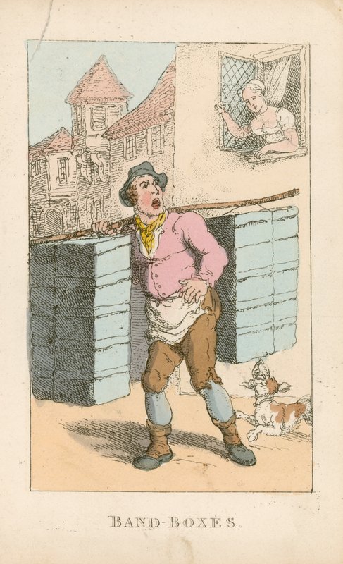 Band-laatikot tekijältä Thomas Rowlandson