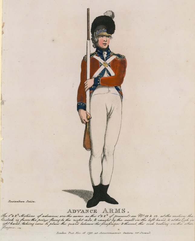 Clerkenwell Association: Advance Arms tekijältä Thomas Rowlandson
