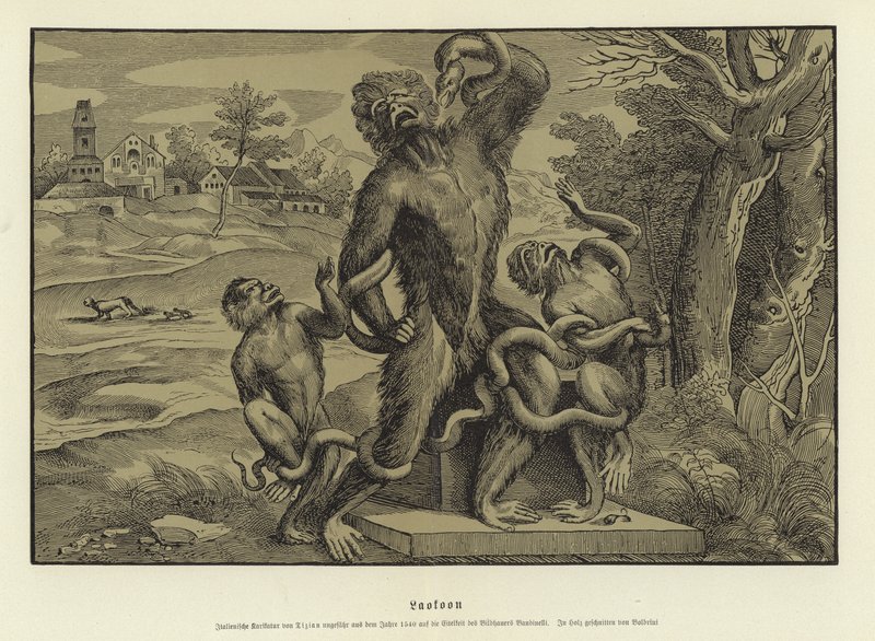 Laocoon tekijältä Tiziano Vecelli