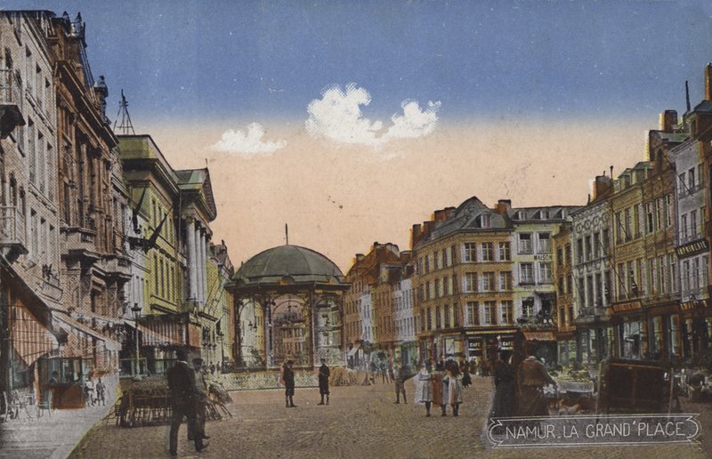 Namur, Grand Place (värikuva) tekijältä Juste Lisch