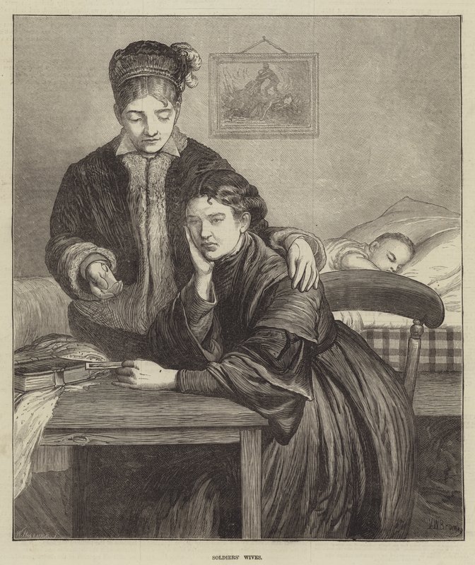 Sotilaiden vaimot tekijältä Valentine Walter Lewis Bromley