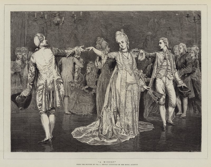 Menuetti tekijältä Valentine Cameron Prinsep
