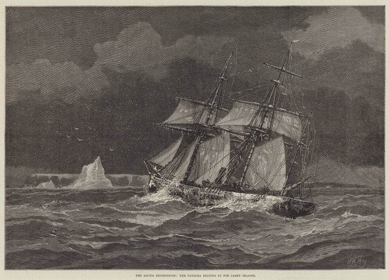 Arctic Expeditions, Pandora lyö Careysaarille tekijältä Walter William May
