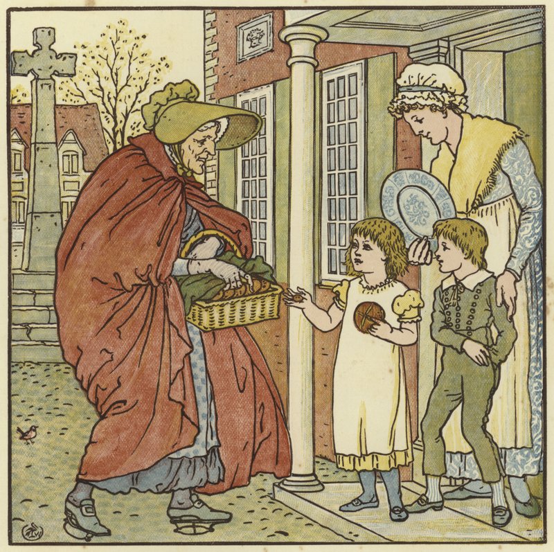 Kuumat ristisämpylät tekijältä Walter Crane