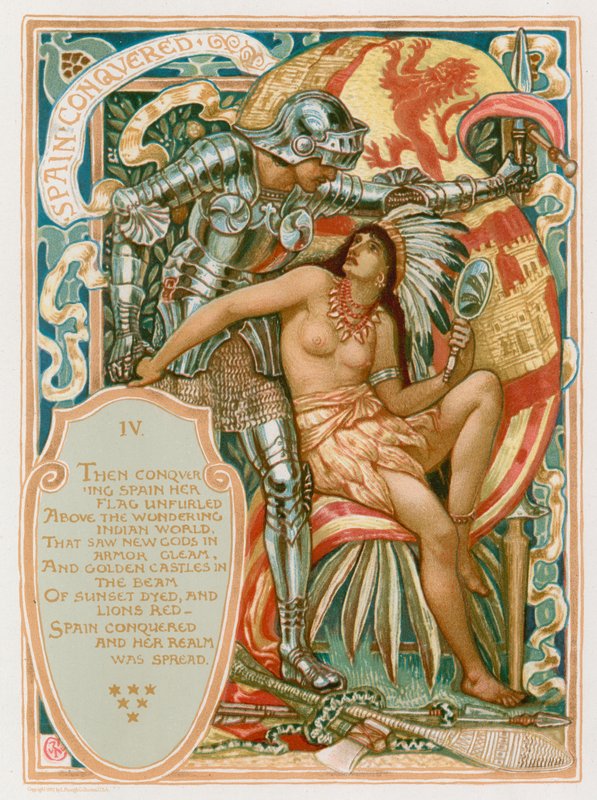 Espanja valloitti tekijältä Walter Crane