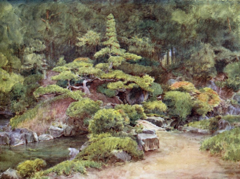 Buddhalainen temppelipuutarha, Kofu tekijältä Walter Frederick Roofe Tyndale