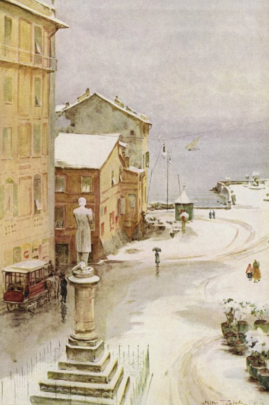 Piazza Mazzini, Santa Margherita tekijältä Walter Frederick Roofe Tyndale