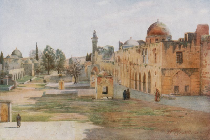 Haram Es Shereef, Jerusalem tekijältä Walter Spencer Stanhope Tyrwhitt