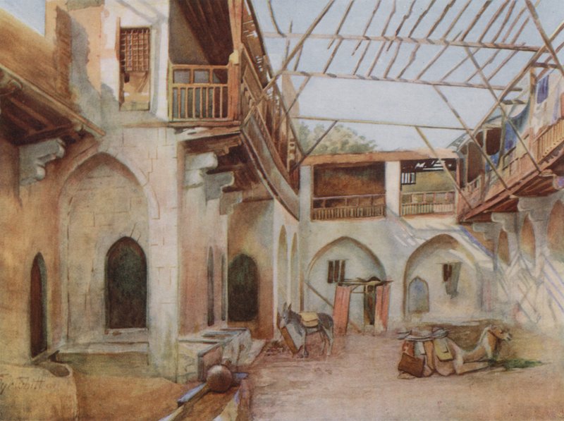 Khan El Dobabiyeh, Kairo tekijältä Walter Spencer Stanhope Tyrwhitt