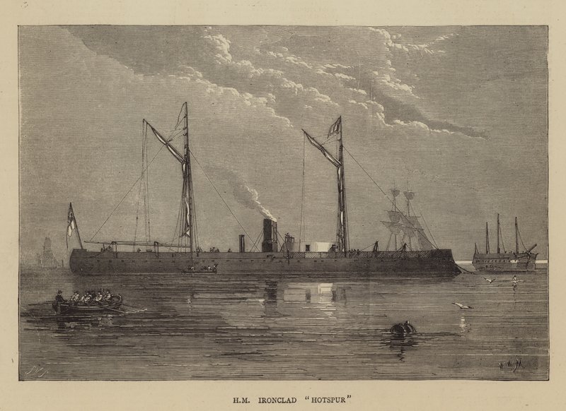 HM Ironclad Hotspur tekijältä Walter William May
